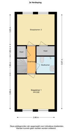 Floorplan - Markt 73, 2611 GS Delft